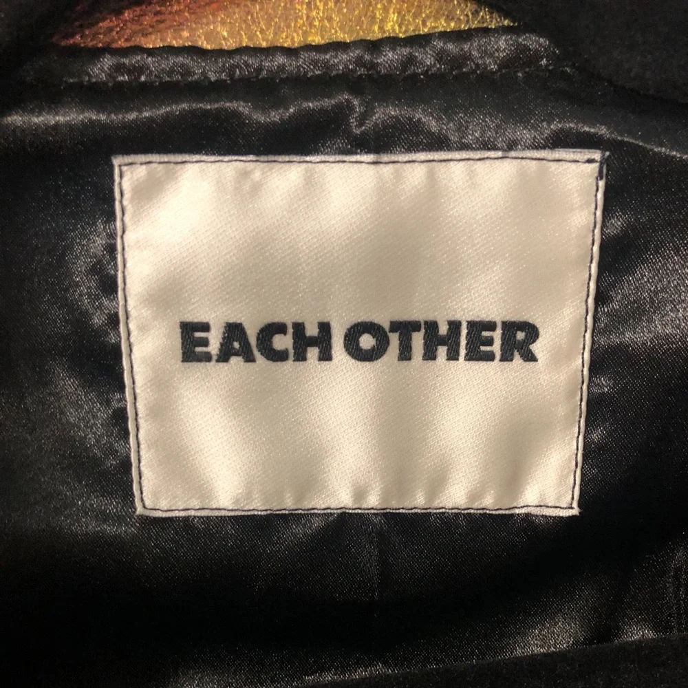 Each x Other Women’s Beautiful Printed Blazer Size Large - Picture 10 of 17